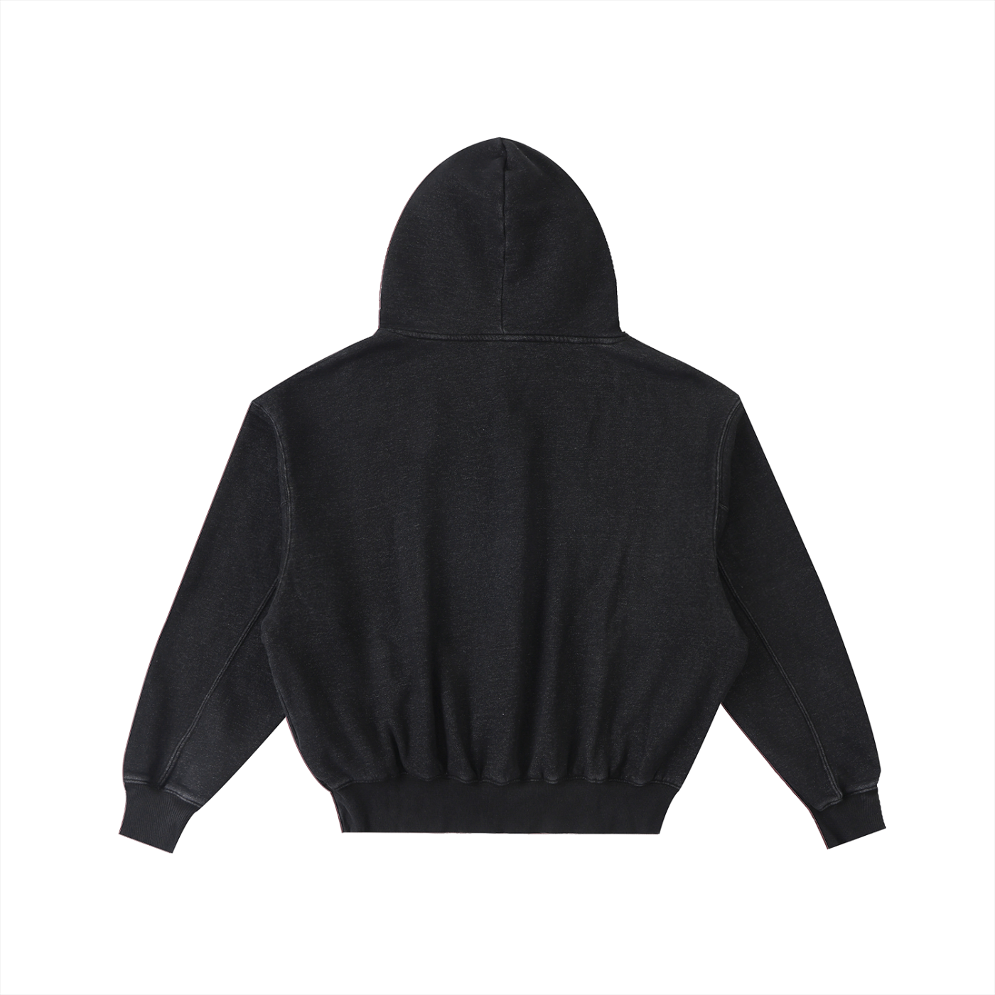 KC heritage (button neck) washed hoodie