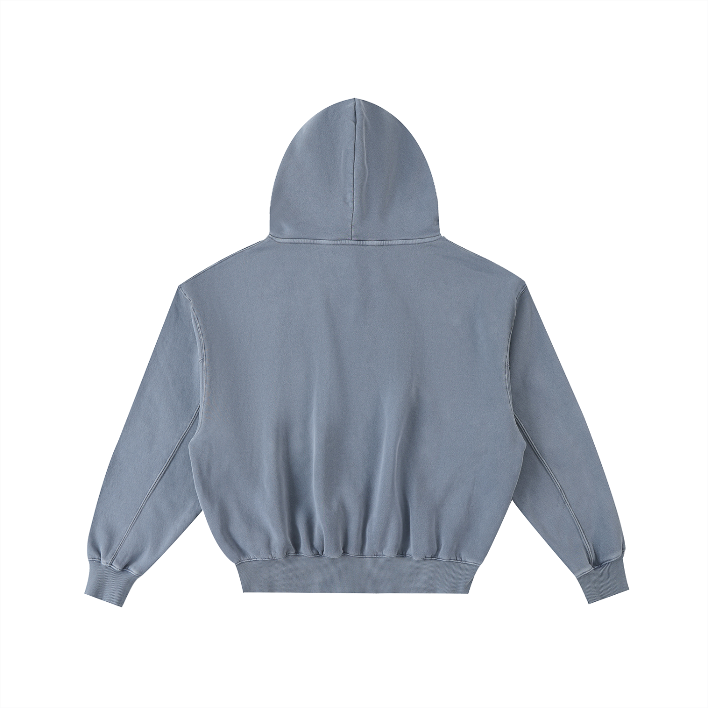 KC heritage (button neck) washed hoodie