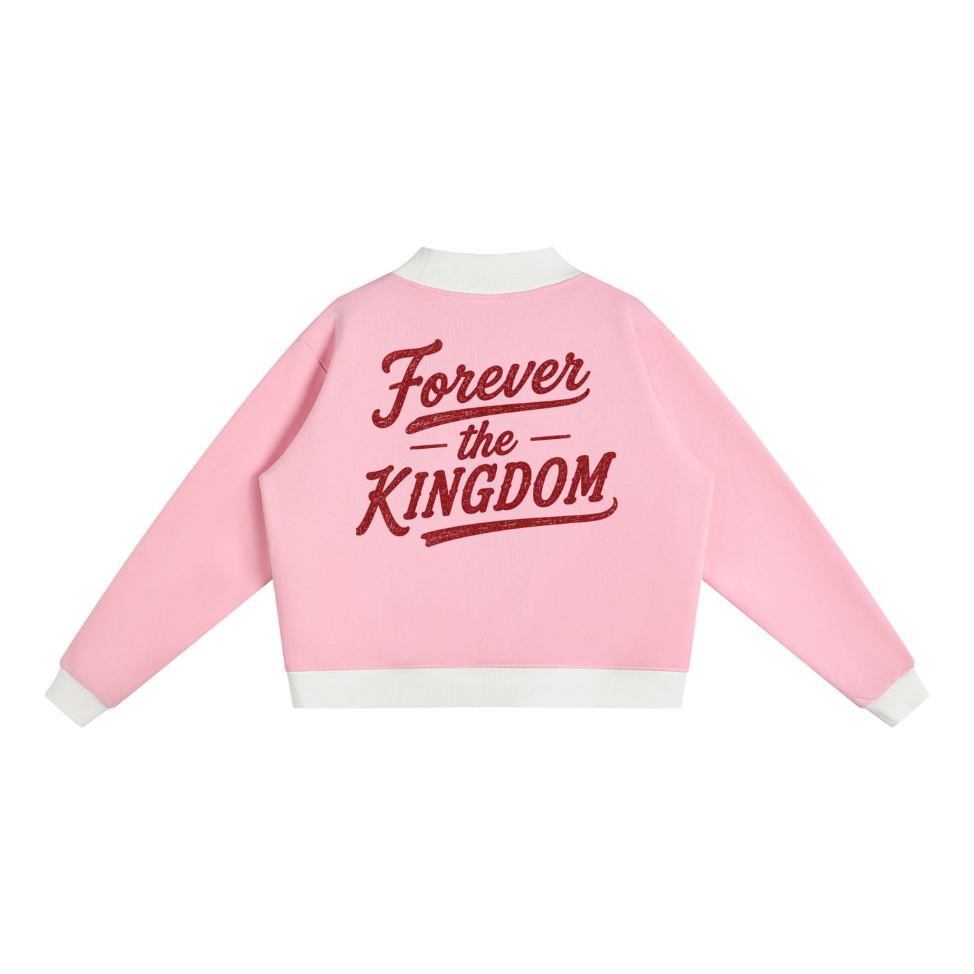 Women’s Mock Neck “FOREVER the KINGDOM" Crewneck Sweatshirt