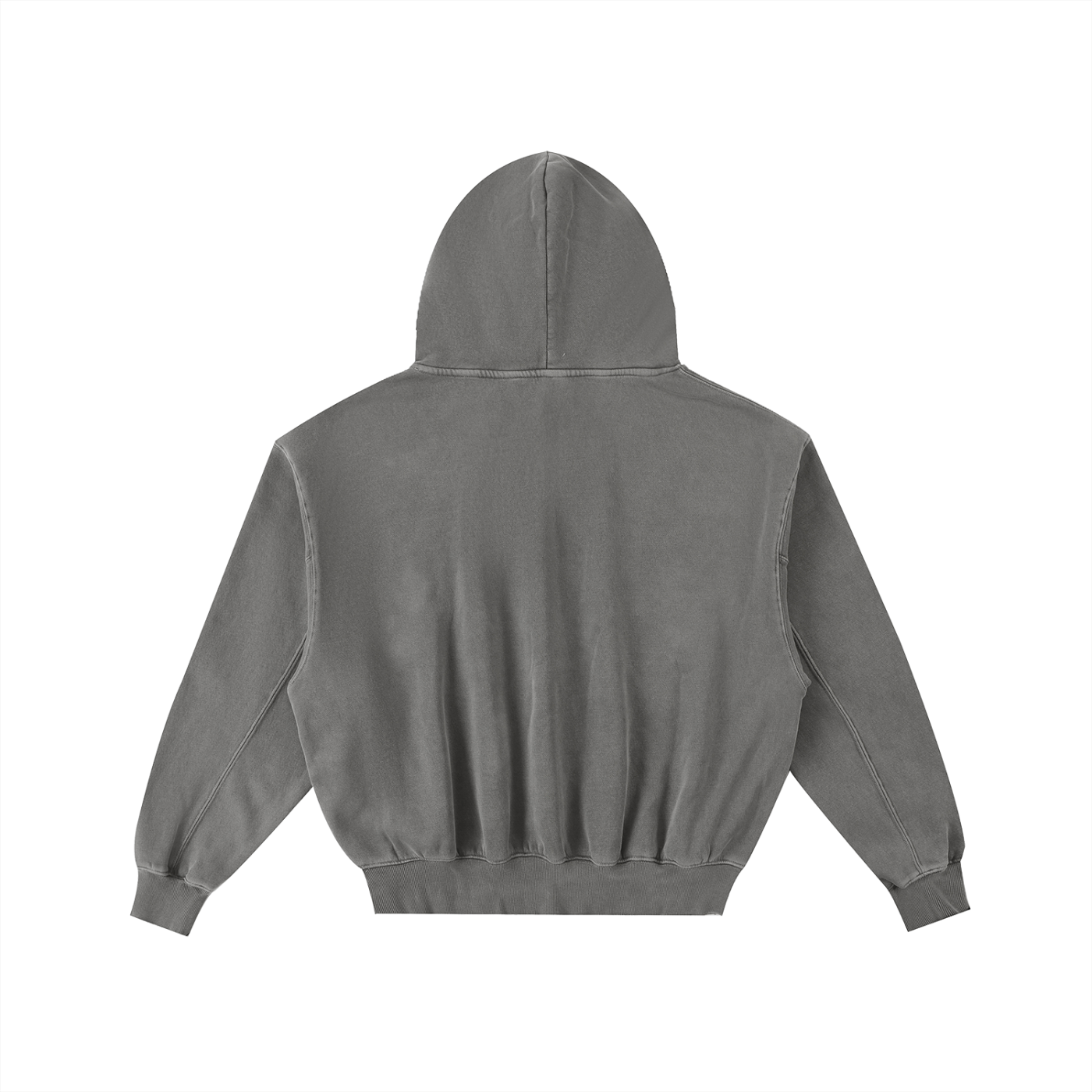KC heritage (button neck) washed hoodie