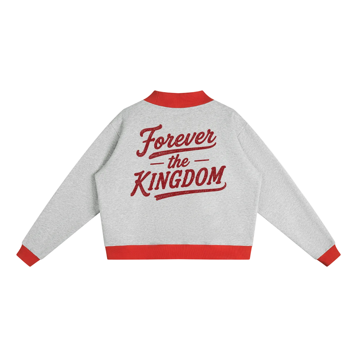 Women’s Mock Neck “FOREVER the KINGDOM" Crewneck Sweatshirt