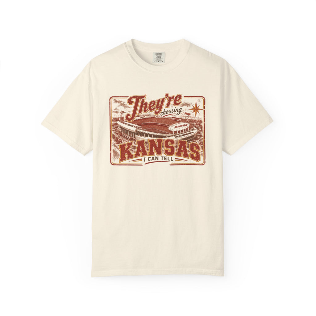 They’re Leaving Kansas Vintage T-Shirt (COMFORT COLORS)