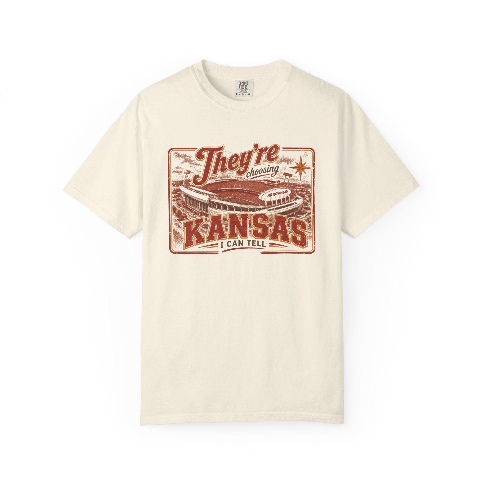 They’re Leaving Kansas Vintage T-Shirt (COMFORT COLORS)