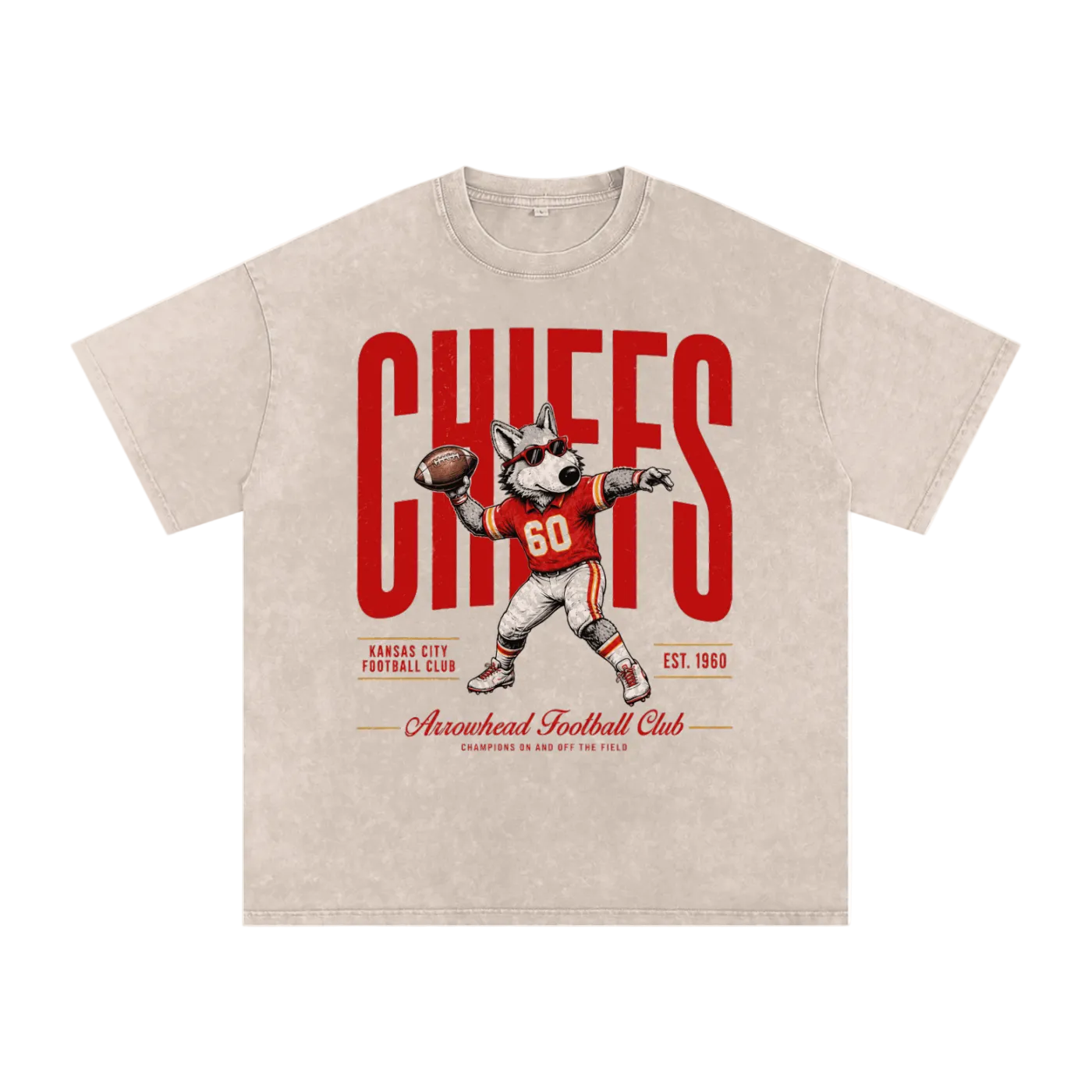 Chiefs Mascot Football Club Tee