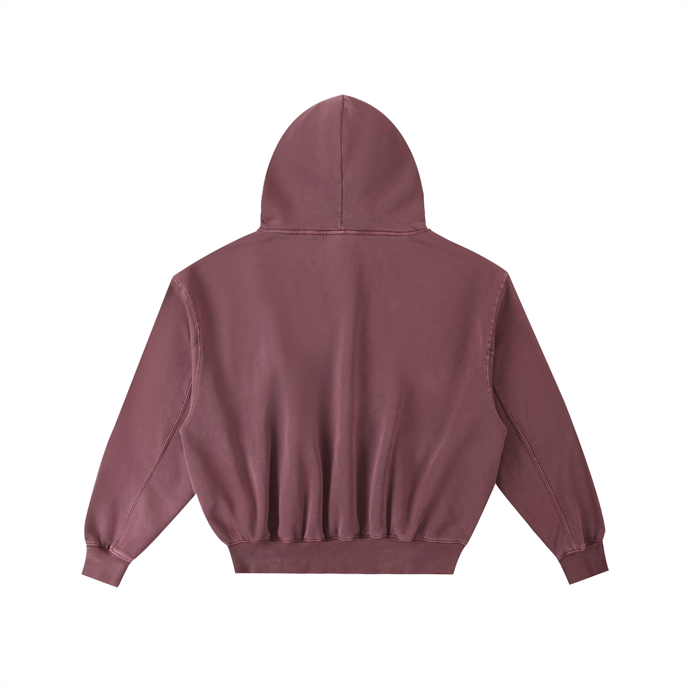 KC heritage (button neck) washed hoodie