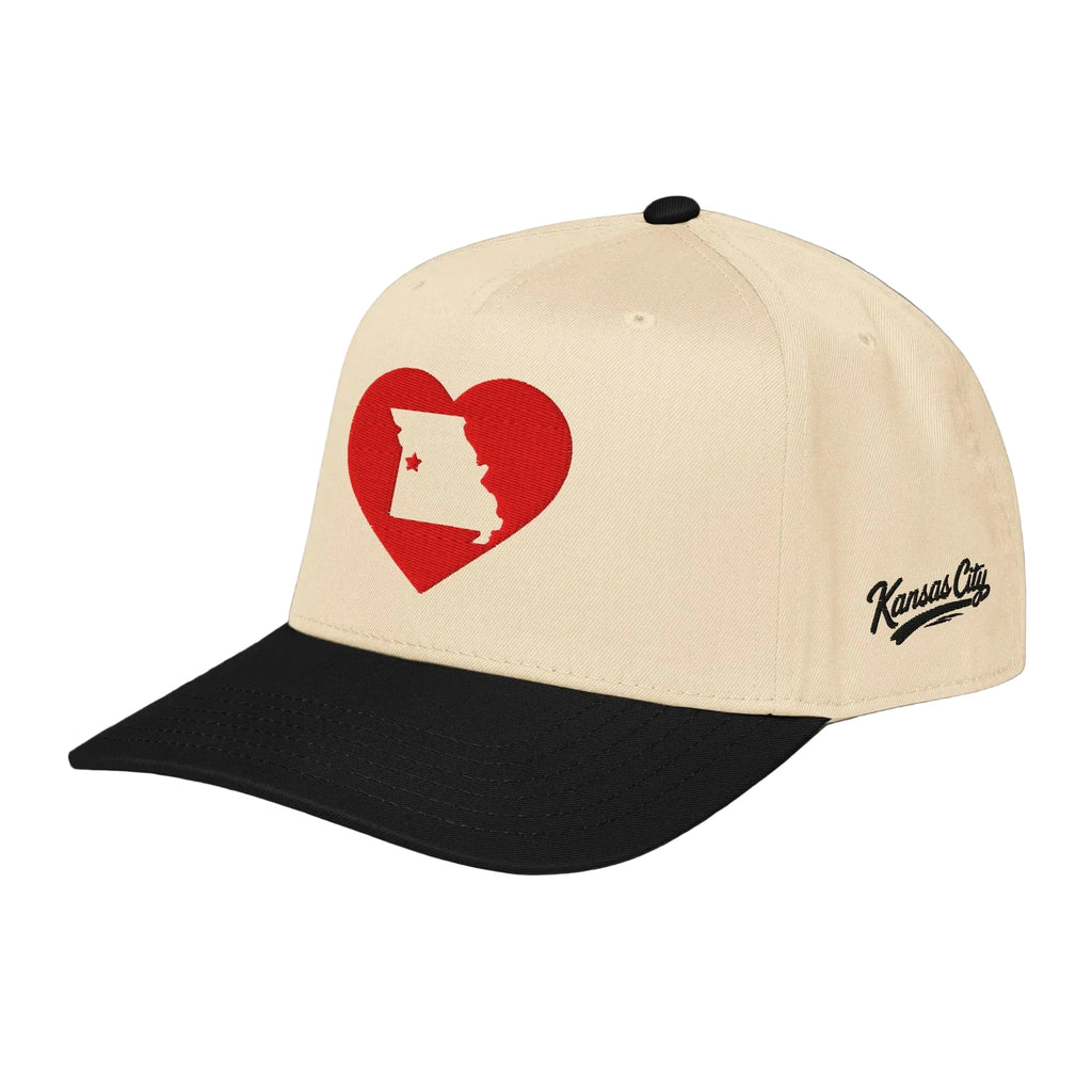 Loved KC Cap in Cream and Black