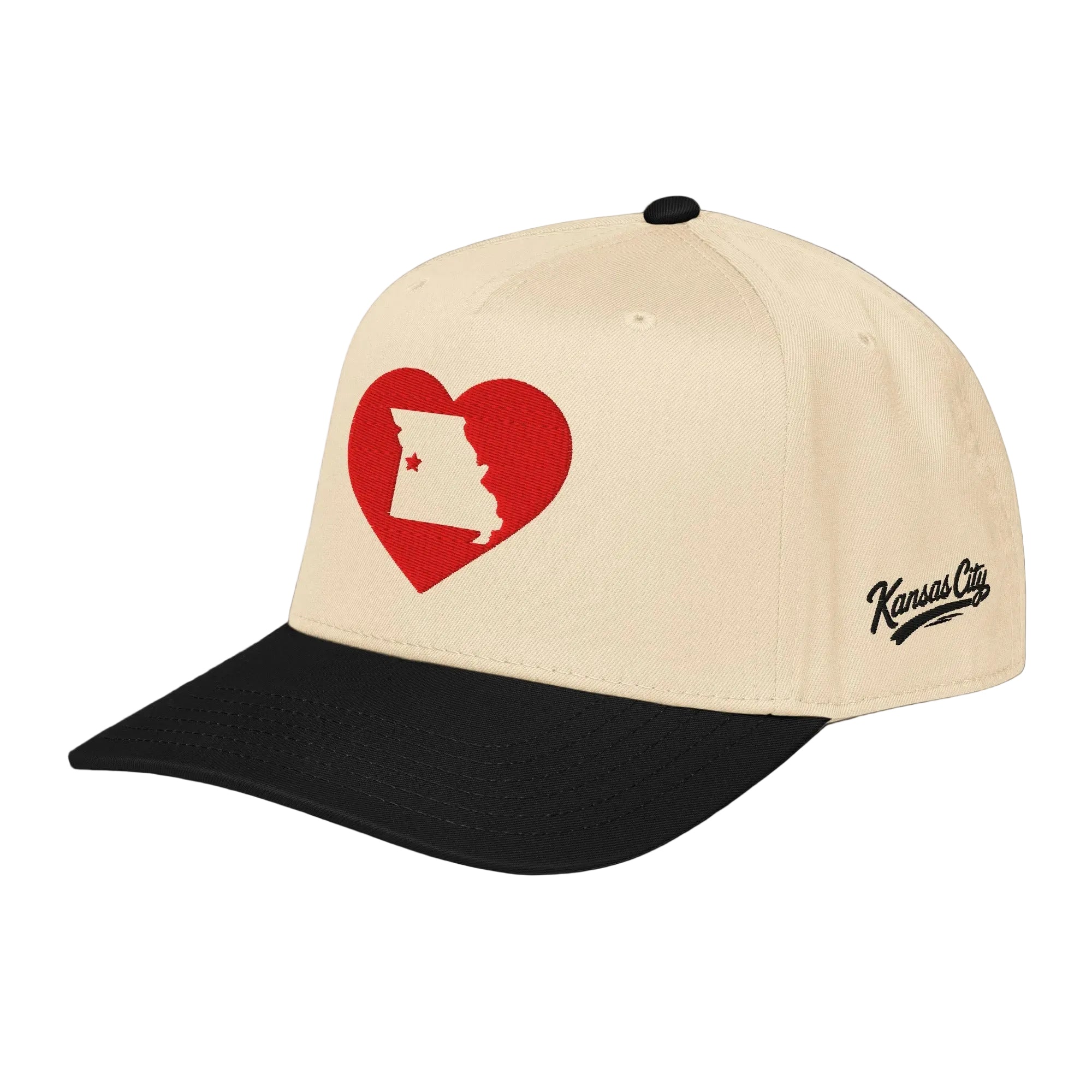 Loved KC Cap in Cream and Black