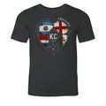Dark Grey Heather - 3001YCVC - FRONT